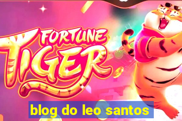 blog do leo santos